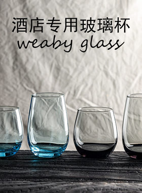 乐美雅酒店玻璃水杯漱口杯