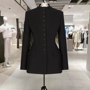 秋装 高级感巨好看 外套女2025新款 西装 气质休闲显瘦西服 黑色修身