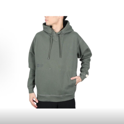 New Balance  纯色连帽抽绳长袖卫衣 男款 AMT25021-NSE