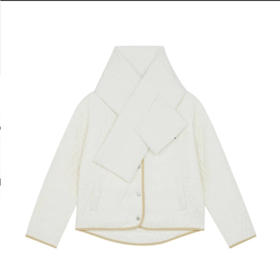 New Balance可拆卸领型暗扣款女装防风保暖棉外套AWJ14355-NMC