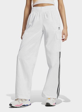 Adidas阿迪达斯运动2024夏女梭织长裤 JH3176