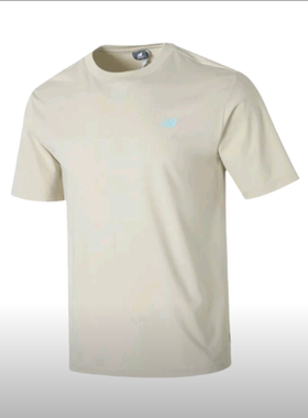 New Balance 夏季男女圆领休闲运动短袖T恤NEE36011-LBE