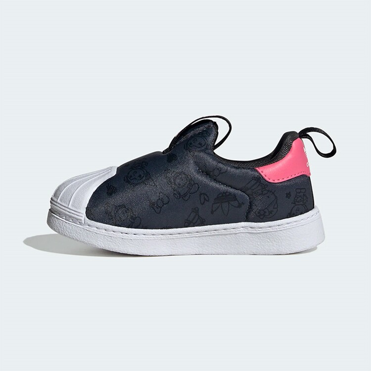 Adidas三叶草女婴童鞋 HELLO KITTY联名运动休闲鞋IF3553