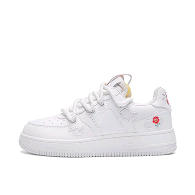 女防滑耐磨复古结构运动休闲板鞋 K0D85CC33CJ-012