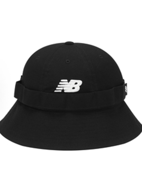New Balance男女运动户外休闲渔夫帽子LAH23200-BK