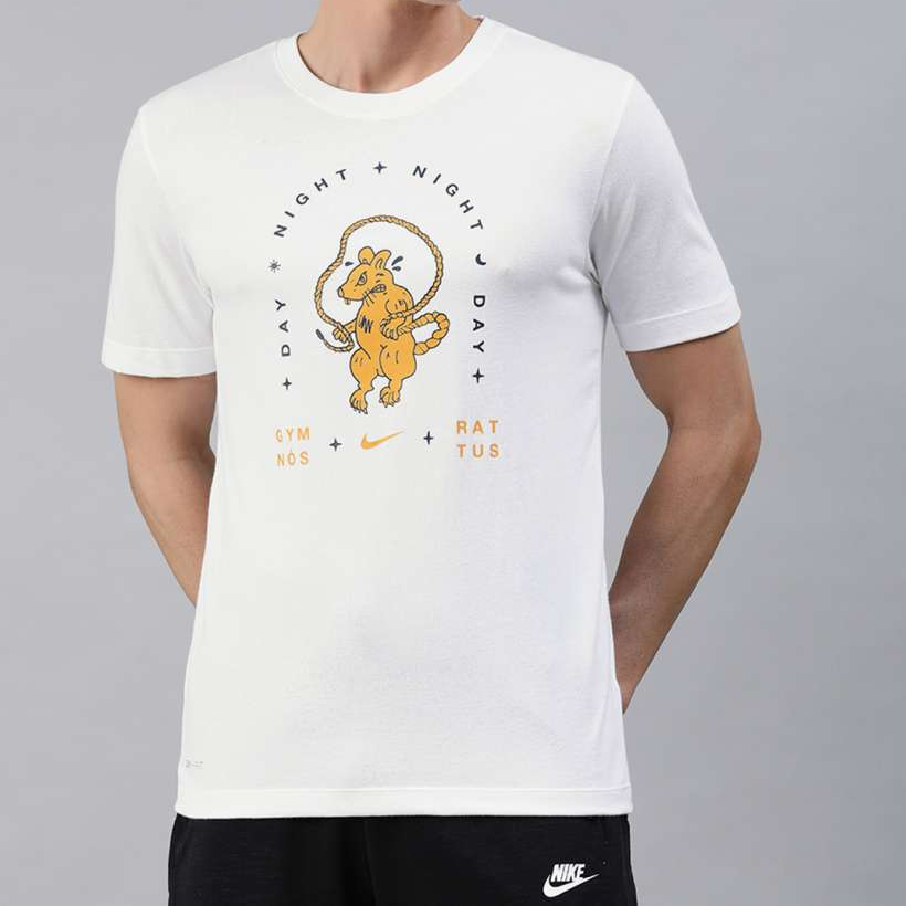 Nike耐克DRI-FIT男子运动休闲宽松透气短袖T恤DA1769-100 AC