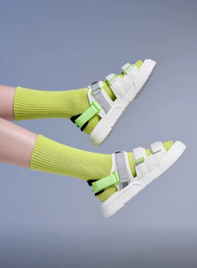 女款轻便舒适户外运动魔术贴 沙滩凉鞋 K0EX5LL31CJ-012