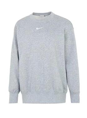 NIKE耐克女子加绒卫衣冬宽松运动圆领套头衫DQ5734-063 AC