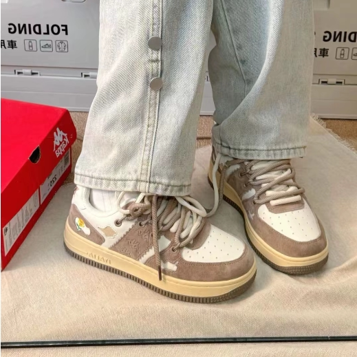 女子防滑耐磨 复古休闲厚 结构板鞋K0D85CC33CJ-0106