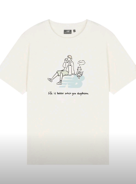 New Balance 夏男女同款联名款运动休闲短袖T恤5ED26011-IV