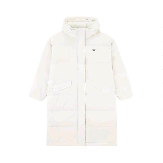 New Balance 保暖运动连帽长款羽绒服 女装 AWJ33333-CIC