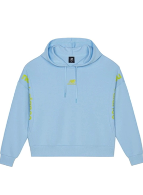 New Balance女款百搭连帽套头长袖卫衣AWT13311-UVG