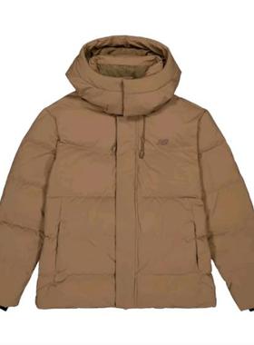 New Balance男保暖连帽鸭绒羽绒服NPD46121-BWN