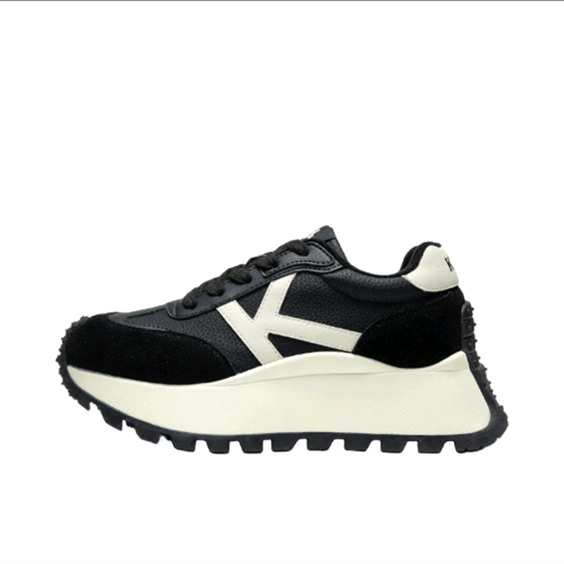 Kappa卡帕女厚底防滑耐磨增高保暖生活休闲鞋K0D85MC48CJ1-990