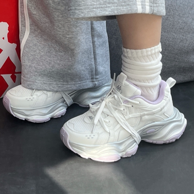 女子防滑耐磨增高休闲运动 老爹鞋K0F25MC37CJ-012B