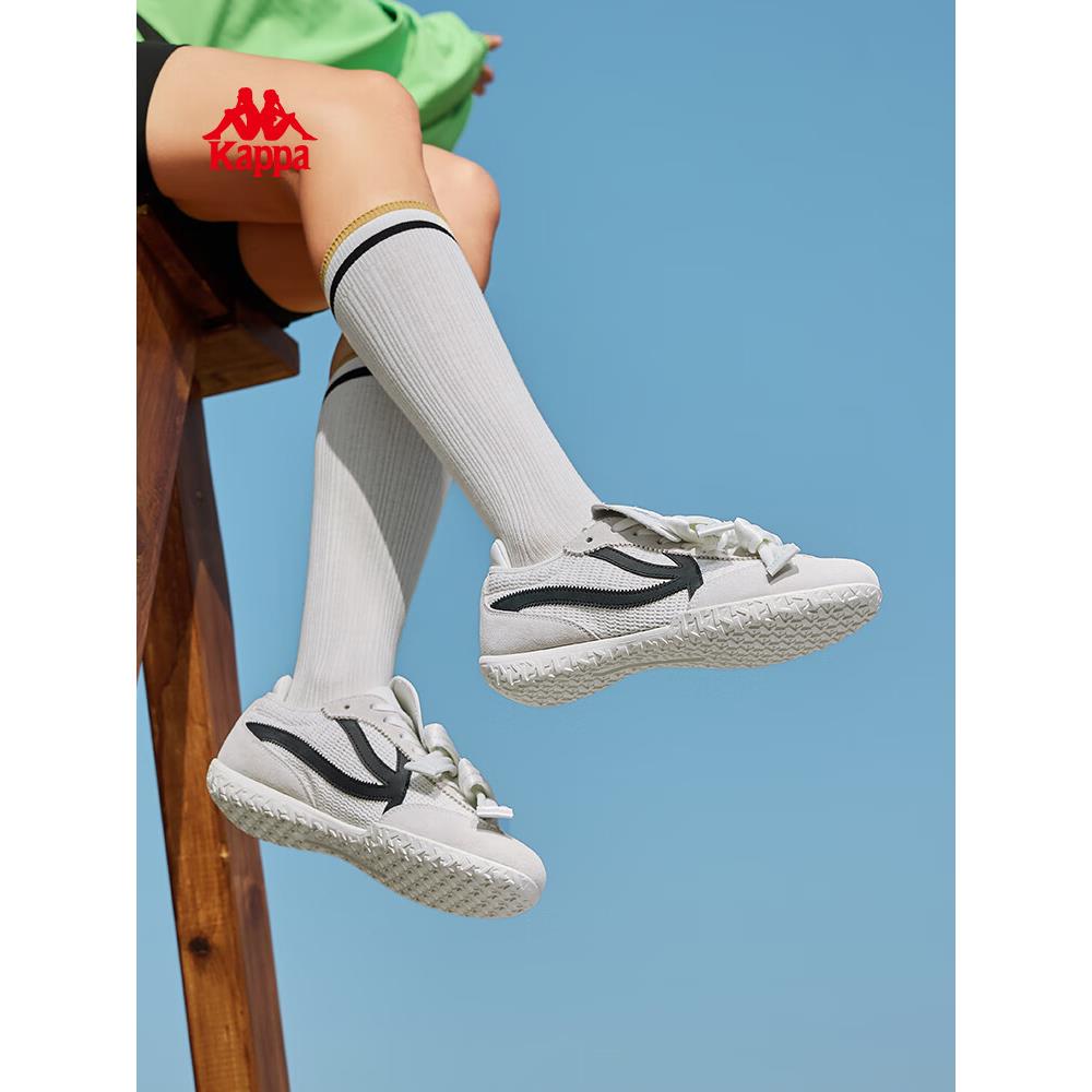 卡帕Kappa女鞋德训鞋女秋季新款休闲百搭运动鞋K0F25BB42CJ-0106