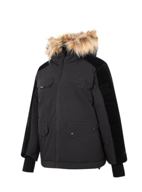 New BalanceNB女保暖加厚短款工装羽绒服外套 AWJ24306-BK