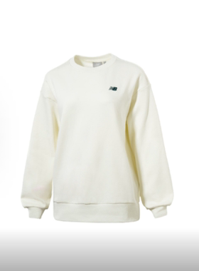 New Balance 女款 舒适休闲百搭套头宽松长袖卫衣 NCD42232-IV