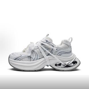 女款 潮流百搭低帮老爹鞋 K0F65MC12CZ 012 复古时尚