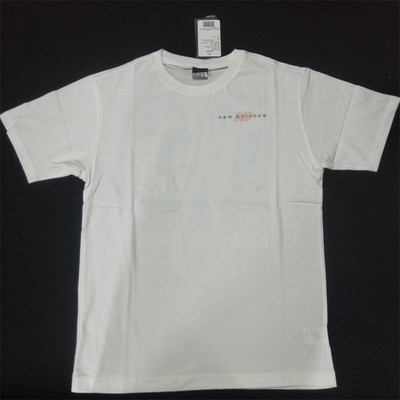 New Balance 男子运动休闲短袖T恤AMT01515-WT