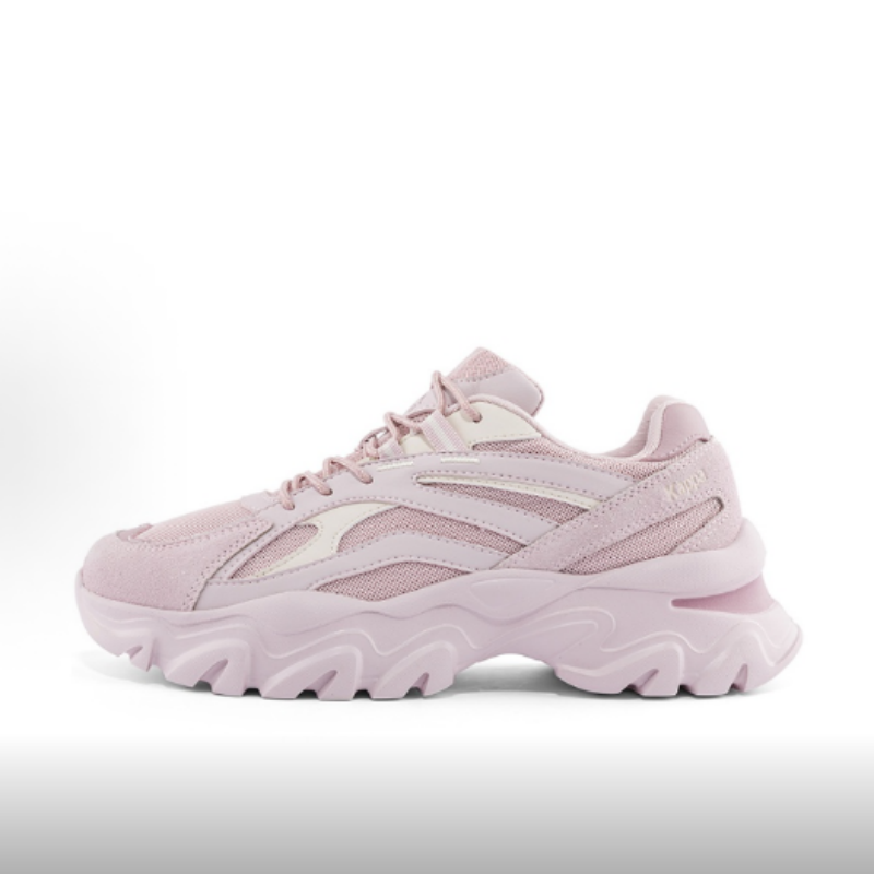 Kappa 女款 舒适百搭减震防滑耐磨低帮老爹鞋K0CY5MC16D-4702