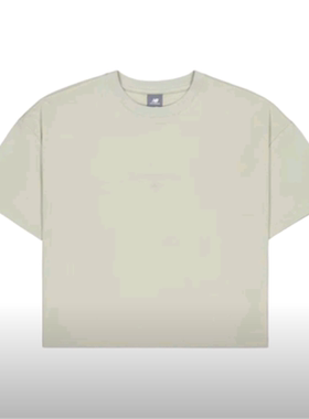 New Balance NB 24新款女休闲舒适针织短袖T恤AWT31573-OVN