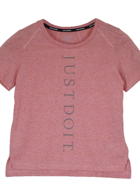 Nike/耐克DIR-FIT女子运动跑步速干透气短袖T恤 CD8196-685 AC