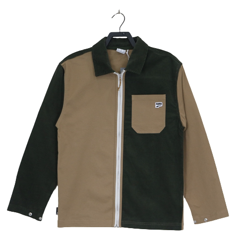 PUMA/彪马男子春秋翻领拼接夹克外套 621291-01-31 AC