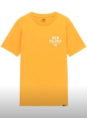 NewBalance男子舒适透气运动休闲短袖T恤MT31909-VGL