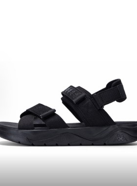 男女同款运动舒适简约魔术贴沙滩凉鞋 K0EX5LL17-990