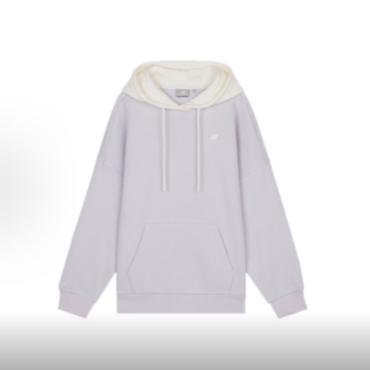 New Balance 女款 美式卫衣撞色连帽休闲套头衫NCA3S512-DV