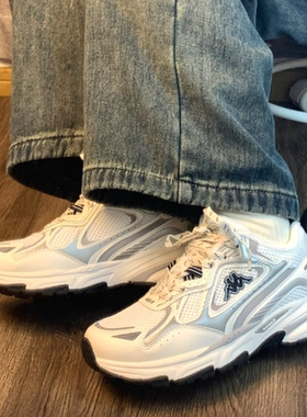 羽翼男女复古加绒厚底休闲跑步鞋K0DZ5MC08CJ-024R