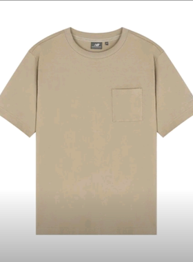 New Balance NB 联名系列夏季纯棉短袖运动男女T恤5ED26211-LBE