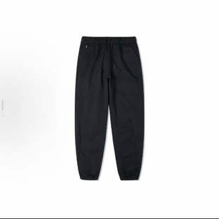 A01 黑色10023687 Converse匡威纯色梭织宽松束脚运动裤 女款