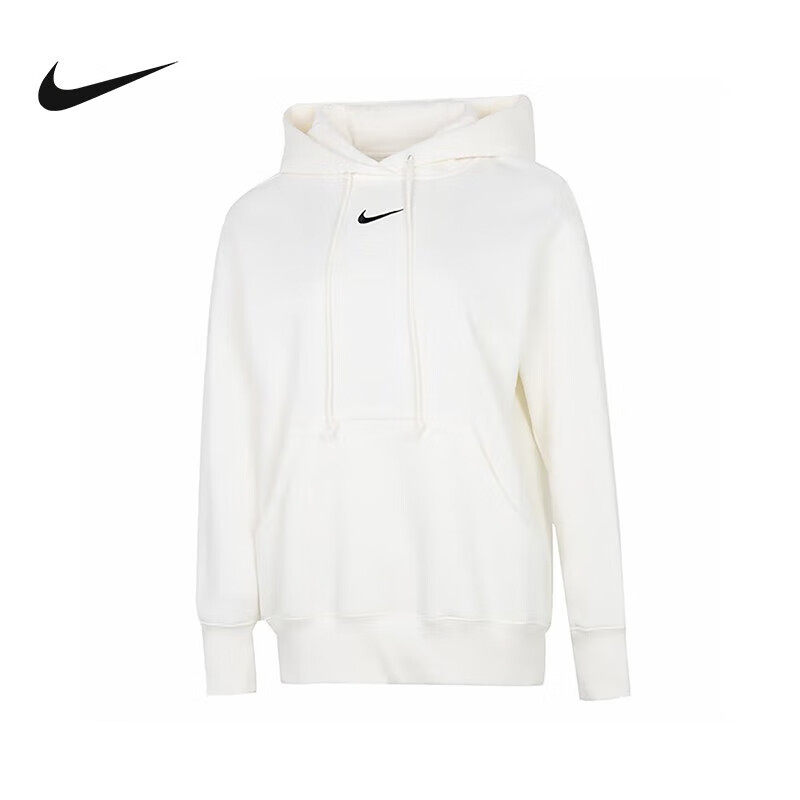 Nike耐克秋冬女子运动休闲连帽套头卫衣DQ5861-133