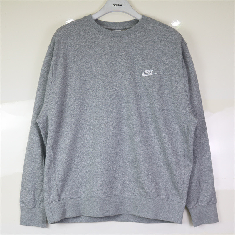 Nike耐克男春秋毛圈运动休闲宽松圆领套头衫卫衣BV2666-063 AC