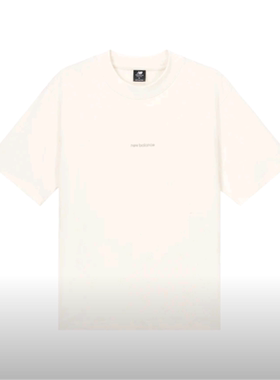 New Balance男女运动休闲宽松短袖T恤AMT33560-GIE