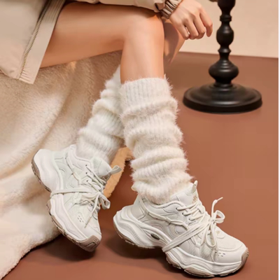 女款加绒内里百搭舒适低帮老爹鞋K0D85MC37CJ-012R