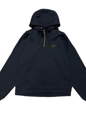New Balance 女装春秋款潮流休闲半拉链卫衣NCA14022-BK