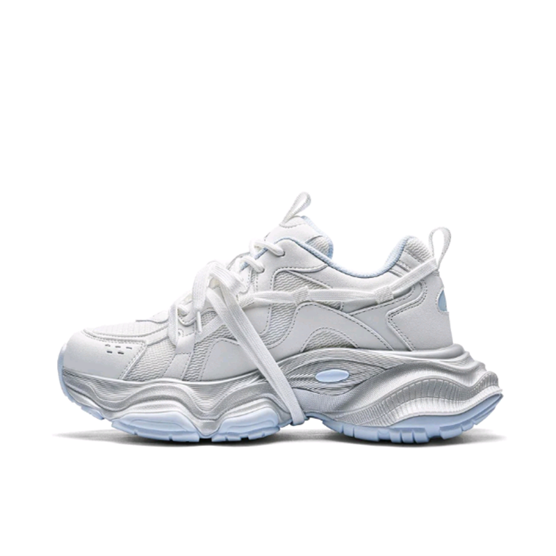 kappa 女子防滑耐磨稳定支撑增高老爹鞋K0F25MC37CJ-012A