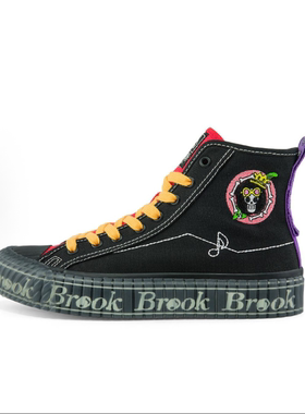 秋冬新款海贼王联名鞋男子高帮板鞋KPCBEVS78C-990