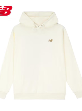 New Balance 女款运动休闲舒适连帽套头卫衣AWT33328-CIC
