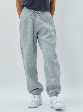 Nike耐克女子秋冬加绒运动休闲宽松收口长裤卫裤DQ5888-063 AC