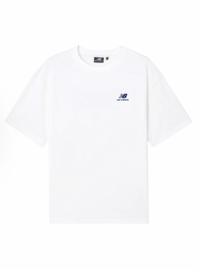 New Balance男女运动休闲舒适透气圆领短袖T恤5ED38221-IV