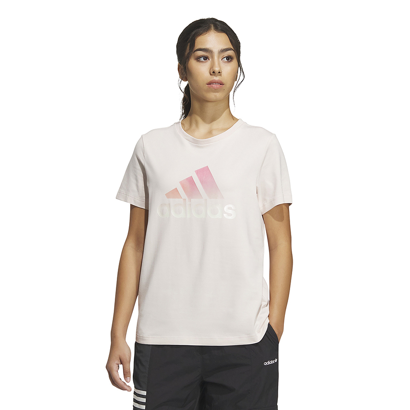 adidas阿迪达斯2024夏季新款女休闲上衣圆领短袖T恤 IM8886