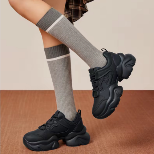 女款厚底增高休闲百搭低帮老爹鞋 K0F85MC01CE-990