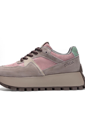 女子厚底复古防滑耐磨老爹鞋K0E25MC33J-6510