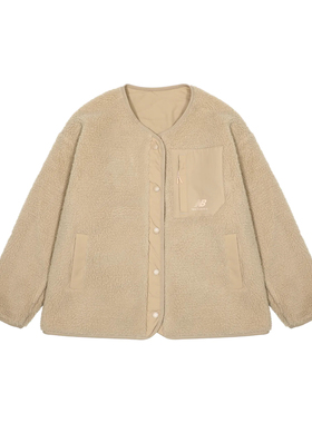 New Balance 女子秋冬休闲正反两穿棉服外套AWJ23316-INC