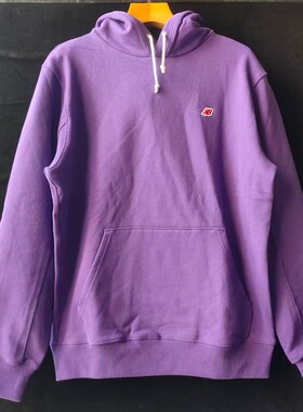 NEW BALANCE 男女时尚运动休闲连帽卫衣套头衫MT21540-PRR