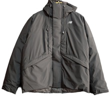 NEW BALANCE 男款冬季潮流时尚保暖连帽羽绒服NPD46171-BK